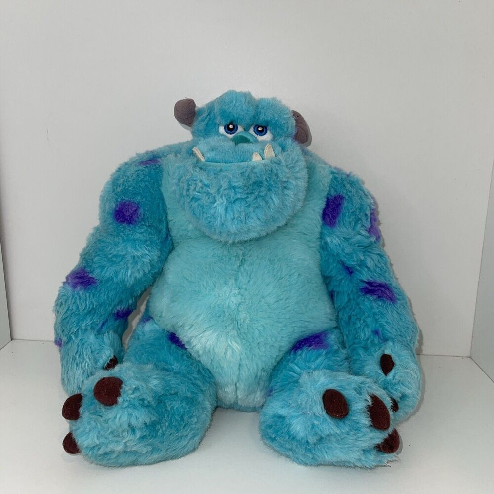 Walt Disney Monsters Inc Sullen Plush 12” Plush Soft Toy Stuffed Animal Blue